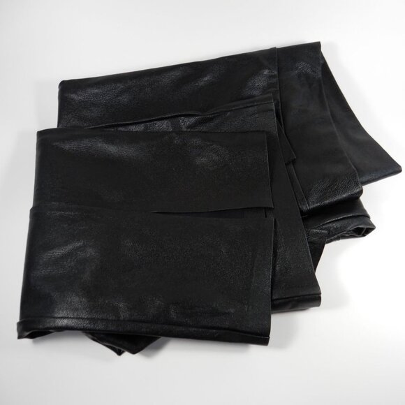 Commando Faux Leather Split Front Pants Size L Black Stretch Pull On NEW $129 - Picture 7 of 7